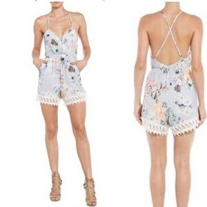 Bardot jumper play suit